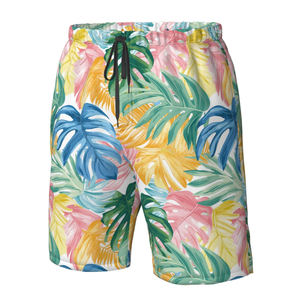 Shorts de bain pour homme personnalisés, séchage rapide, écologiques, antibactériens, pour la plage, le surf, imprimés par sublimation, unis - Product Image 3