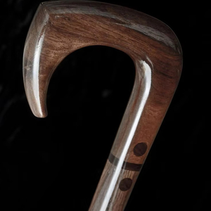 OPTIONS Price Adjustable Wooden Cane with Multiple Knots Strong Wooden <b>Walking</b> <b>Stick</b> for Elders by Standard International - Product Image 1