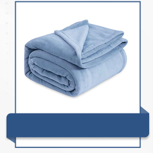 ผ้าห่มขนแกะปักลายสก๊อตนุ่มสบายสบายสบายสบายผ้าห่มนอนขนแกะนุ่มสองชั้น - Product Image 4