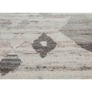 พรมขนสัตว์ถักมือสีเบจและสีน้ำตาลลายเรขาคณิต พรมอัฟกันสำหรับห้องนั่งเล่น ทางเดิน สำหรับวัยรุ่น-Jaipur Rugs ZA - Product Image 3