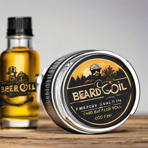 Aceite para Barba Natural para Hombre, Promueve el Crecimiento de la Barba, Ingredientes 100% Puros y Orgánicos, Hidratante, Refrescante, Excepcional - Product Image 1