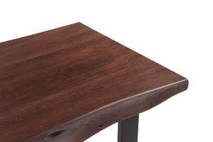 Table à manger de design industriel Vellor Live Edge pour la maison Bar Restaurant Bureau Bureau à domicile - Product Image 3