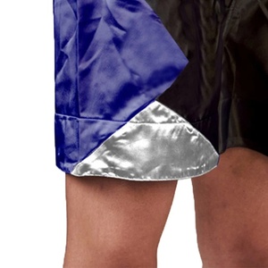 Pantalones cortos de Muay Thai personalizados elásticos de poliéster 100% de alta calidad para adultos-Secado rápido y transpirable - Product Image 2