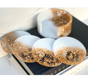 Resin Mats & Pads Walnut Handmade <b>Drink</b> Tea <b>Coaster</b> <b>for</b> Hotels and Restaurants Tableware and Kitchenware Accessory - Product Image 6