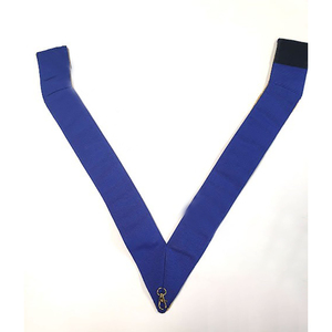 Colliers maçonniques bleu royal haute qualité personnalisés meilleure vente vente colliers maçonniques personnalisés en nylon brodé à chaud - Product Image 3