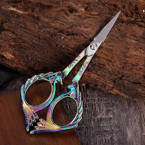 Ciseaux à broder de haute qualité en gros ciseaux à broder fantaisie en acier - Product Image 5