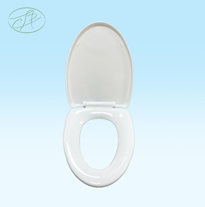 Siège de toilette rond moderne en plastique PP OEM à fermeture lente, options de couleur personnalisées, pour salle de bain - Product Image 4