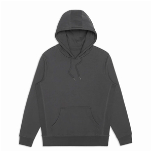Sudadera con Capucha de Invierno para Hombre, Ajustada, 100% Algodón, de Buena Calidad, con Bordado en Relieve, Estilo Moderno, Felpa, Lisa, Teñida - Product Image 1