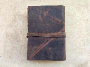 Prix d'usine en gros, carnet de croquis relié en cuir véritable 7x5, journal relié en cuir, crayon, design vintage de haute qualité, cadeau - Product Image 3