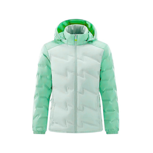 Chaqueta acolchada de moda con logotipo personalizado | Abrigo de invierno acolchado con aislamiento ligero | Ropa de calle de moda - Product Image 4