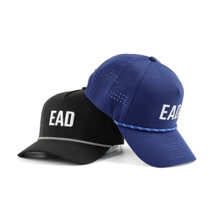 Gorra de Golf Transpirable e Impermeable de Primera Calidad, con Perforaciones Láser, 5 Paneles, Gorra Deportiva, Logotipo Bordado en 3D Personalizado, Cierre Trasero de Plástico - Product Image 5