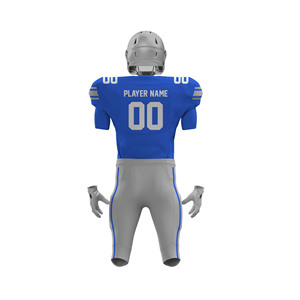 Maillot de football américain à manches courtes respirant personnalisable de haute qualité avec un nouveau design - Product Image 3