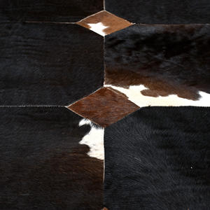 พรมหนังวัวงานเย็บปะทำด้วยมือมีหลายขนาดให้เลือก - Product Image 4