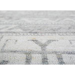 Alfombra Afgana de Lana Tejida a Mano Color Marfil con Diseño Geométrico Estilo Tabriz para el Hogar, Sala de Estar, Pasillo, Rectangular, Hecha a Mano - Product Image 3