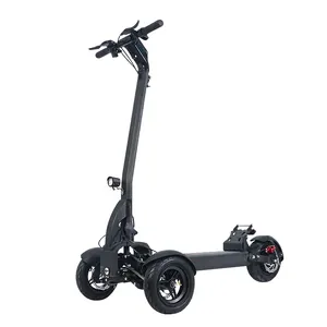 Papan golf elektrik, papan Golf elektrik dorongan elektrik 3 roda skuter kuat tiga roda