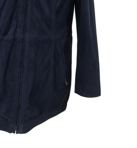 Manteau long unisexe en cuir véritable, daim, couleurs personnalisées, écologique, décoration vintage, mode d'hiver, mélanges de laine, vêtements d'extérieur - Product Image 4