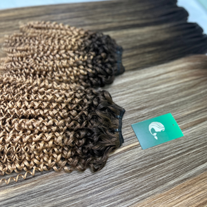 Venta al por mayor de cabello virgen con cutícula alineada, proveedor de cabello brasileño liso de hueso, grado 9A, Rubio, negro, gris, paquete de tejido de trama de Color - Product Image 6