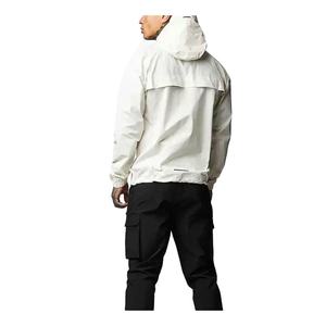 Chaqueta Acolchada Impermeable con Cierre y Logotipo Personalizado, con Cuello Alto y Capucha con Logotipo Frontal para Uso Urbano Masculino - Product Image 3