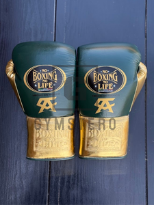 Guantes de Boxeo de Cuero Genuino Personalizados de Primera Calidad, con Cordones, Dedos Completos, Correa Ajustable con Gancho y Bucle para la Muñeca, para Entrenamiento en Gimnasio - Product Image 5