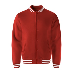 เสื้อแจ็คเก็ตวาร์ซิตี้ปักลายคุณภาพสูงสำหรับผู้ชาย สไตล์สตรีทแวร์  รุ่นฤดูหนาว  งานปักแบบกำหนดเอง  แจ็คเก็ตเบสบอลวาร์ซิตี้  สินค้าขายดี - Product Image 1