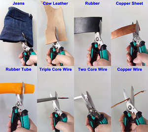 กรรไกรอเนกประสงค์อเนกประสงค์ขนาด185มม. เครื่องมือตัดสแตนเลสคมทนทานผู้ผลิตจากไต้หวัน - Product Image 6