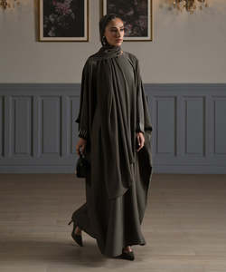 Nuevo estilo señoras Abaya profesional de alta calidad fabricante ropa islámica secado rápido transpirable musulmán manga larga Abaya - Product Image 1