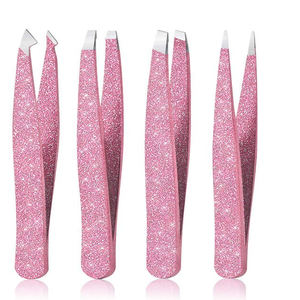 Pince à épiler pour sourcils de haute qualité, pointe inclinée, service OEM, meilleur fournisseur, facile à utiliser, design unique, produit durable - Product Image 1