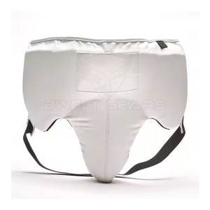 Protector Inguinal Ajustable de Cuero PU para Taekwondo y Karate, Color y Logotipo Personalizables, Ropa Interior Protectora Profesional - Product Image 1