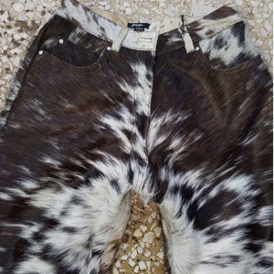 Pantalones de Cuero Vacuno Transpirables para Invierno, Servicio OEM ODM, Pantalones de Cuero Vacuno Ligeros y Transpirables para Invierno - Product Image 4