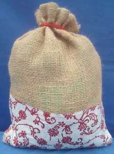 New Jute X-mas Sacks Christmas <b>Gifts</b> Jute <b>Bag</b> Party Favor Pouches Burlap Drawstring <b>Bag</b> Sacks Reusable Printed Wholesale Eco <b>Bag</b> - Product Image 4