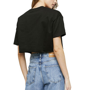 Top Corto de Moda para Mujer, Personalizable, a Precio Razonable, Estilo Informal para Verano, Ropa Casual de Manga Corta para Exteriores - Product Image 2