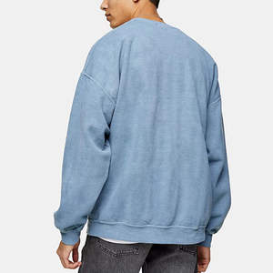 New Vintage Washed Plus Size <b>Mens</b> Hoodie & <b>Sweatshirt</b> | Mock Neck Custom Pullover <b>Crewneck</b> - Product Image 2