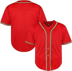 Maillot de baseball uni à manches courtes MICR@TECH SPORTS, uniforme d'équipe de softball personnalisable, design de couleur pour les jeunes - Product Image 6