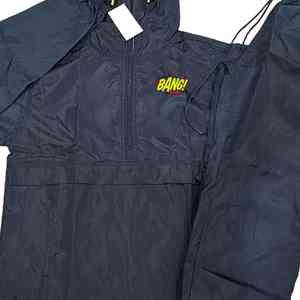 Survêtements coupe-vent décontractés personnalisés pour hommes Ensemble de jogging 2 pièces Gym Fitness Survêtement coupe-vent Vestes grande taille - Product Image 3