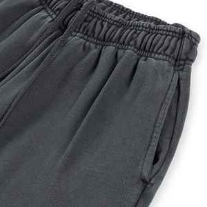 Pantalons de survêtement en molleton uni avec logo personnalisé, molleton français, pantalons de sport d'automne, 100% coton, molleton français unisexe, poids lourd - Product Image 3