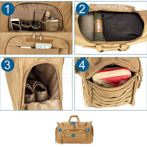 Bolsas de Gimnasio de Lona Resistentes, Ligeras y de Gran Capacidad para Uso Unisex, Equipo de Gimnasio Más Vendido - Product Image 4