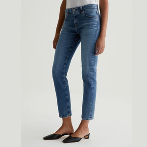 Pantalones Vaqueros Ajustados de Cintura Alta para Mujer, Estilo Vintage, Plisados, Cómodos, Elásticos, de Satén, Informales, a la Moda, OEM 2025 - Product Image 4