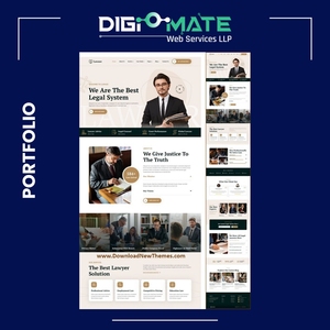 Développement Web réactif de version d'entreprise de qualité professionnelle pour les cabinets d'avocats Produit en stock-Site Web conçu pour la croissance - Product Image 3