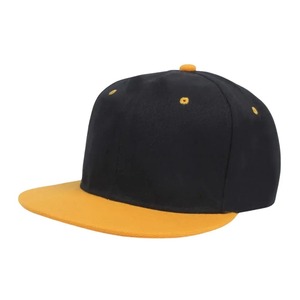 หมวกแก๊ปแบบ Snapback 6 แผง สีดำชมพู ตัดสี ผ้าฝ้าย ปรับขนาดได้ สไตล์สตรีทลำลอง สำหรับผู้ใหญ่ - Product Image 5