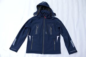 Chaqueta impermeable reutilizable ligera para hombre con capucha de estilo formal para senderismo chaqueta de lluvia recubierta de temporada de primavera - Product Image 3