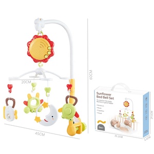 <span class=keywords><strong>Mobile</strong></span> musical pour berceau de bébé, jouet à suspendre, hochet, ensemble de clochettes pour lit de bébé, jouet d'éveil pour nouveau-nés, jouet d'éveil avec lumière - Product Image 6