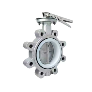 Válvula de Mariposa Tipo Lug para Aire y Agua, Alta Durabilidad y Confiabilidad, Clase 200 #   C-Way de Acero al Carbono de 2 Pulgadas de Tamaño, Operado Manualmente - Product Image 2