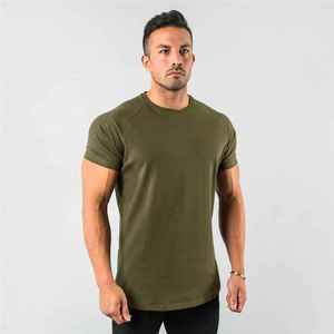 100% Cotton Jersey O-Neck Short Sleeve Casual <b>Blank</b> Top Solid Pattern 260 Grams Fabric <b>Weight</b> Digital Printing Breathable - Product Image 5