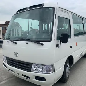 Ikinci el küçük otobüs 15 koltuklu benzinli yakıt mini kullanılmış araba TOYOTAI hiace satılık