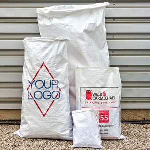 High Quality Polypropylene <b>White</b> Flour Sacks 100 Kg Packaging Sack Pp Woven <b>Bag</b> For Industrial packaging Use - Product Image 2