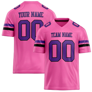Uniforme de Jersey de Fútbol Americano Personalizado para Hombre, 225GSM, Poliéster, Impresión Digital, Ropa Deportiva para Entrenamiento y Partidos - Product Image 4
