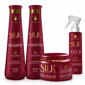 Set Completo para el Cuidado del Cabello Silk Express Tannino - Product Image 1