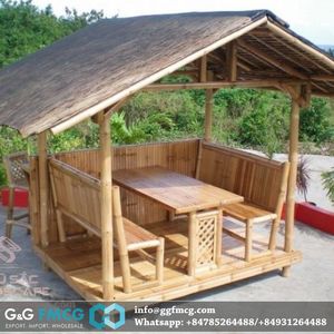 Belle cabane en bambou de jardin pas cher en gros du Vietnam - Product Image 2