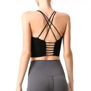 Soutien-gorge de sport respirant pour femmes de la meilleure qualité avec nouveau design fabriqué au Pakistan - Product Image 4