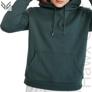 Sudaderas con capucha de lana ligera para hombre del fabricante, capucha de invierno forrada de color sólido con técnica teñida lisa, bajo MOQ - Product Image 6